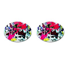 Buffulo Vision 1/1 Cufflinks (oval) by bestdesignintheworld