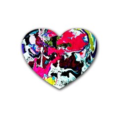 Buffulo Vision 1/1 Heart Coaster (4 Pack)  by bestdesignintheworld