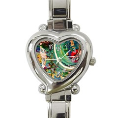 Matters Most 3 Heart Italian Charm Watch