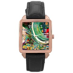 Matters Most 3 Rose Gold Leather Watch 