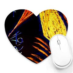 Cryptography Of The Planet 2 Heart Mousepads by bestdesignintheworld