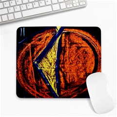 Cryptography Of The Planet 9 Large Mousepads by bestdesignintheworld