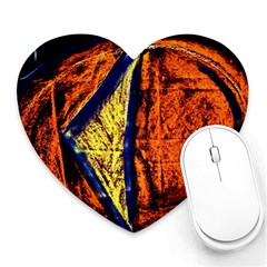 Cryptography Of The Planet 9 Heart Mousepads by bestdesignintheworld