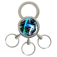 My Brain Reflecrion 1/1 3-ring Key Chains