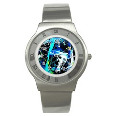 My Brain Reflecrion 1/1 Stainless Steel Watch by bestdesignintheworld