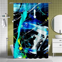 My Brain Reflecrion 1/1 Shower Curtain 48  X 72  (small)  by bestdesignintheworld