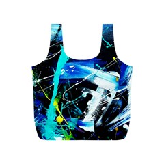 My Brain Reflecrion 1/1 Full Print Recycle Bags (s)  by bestdesignintheworld