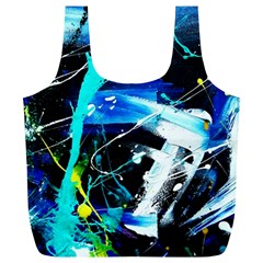 My Brain Reflecrion 1/1 Full Print Recycle Bags (l)  by bestdesignintheworld