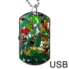 Oasis Dog Tag Usb Flash (one Side) by bestdesignintheworld