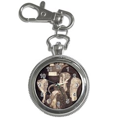 Jurisprudence - Gustav Klimt Key Chain Watches by Valentinaart