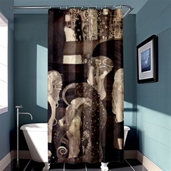 Jurisprudence - Gustav Klimt Shower Curtain 36  X 72  (stall)  by Valentinaart