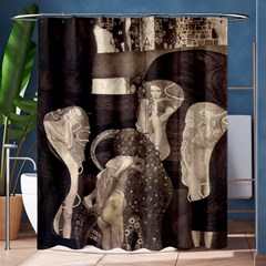 Jurisprudence - Gustav Klimt Shower Curtain 60  X 72  (medium)  by Valentinaart