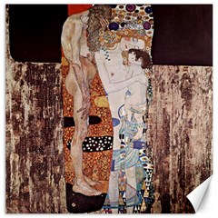 The Three Ages Of Woman- Gustav Klimt Canvas 20  X 20   by Valentinaart