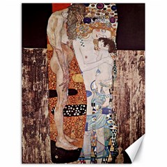 The Three Ages Of Woman- Gustav Klimt Canvas 18  X 24   by Valentinaart