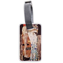 The Three Ages Of Woman- Gustav Klimt Luggage Tags (one Side)  by Valentinaart