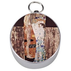 The Three Ages Of Woman- Gustav Klimt Silver Compasses by Valentinaart