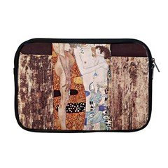 The Three Ages Of Woman- Gustav Klimt Apple Macbook Pro 17  Zipper Case by Valentinaart