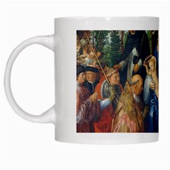 Feast Of The Rosary - Albrecht Dürer White Mugs by Valentinaart