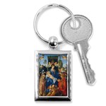 Feast of the Rosary - Albrecht Dürer Key Chains (Rectangle)  Front