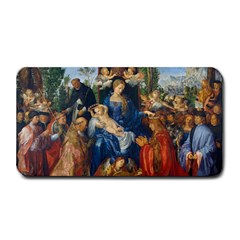 Feast Of The Rosary - Albrecht Dürer Medium Bar Mats by Valentinaart