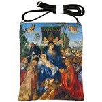 Feast of the Rosary - Albrecht Dürer Shoulder Sling Bags Front