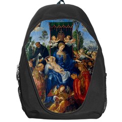 Feast Of The Rosary - Albrecht Dürer Backpack Bag by Valentinaart