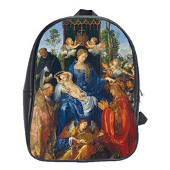 Feast Of The Rosary - Albrecht Dürer School Bag (xl) by Valentinaart