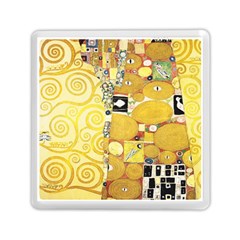 The Embrace - Gustav Klimt Memory Card Reader (square)  by Valentinaart