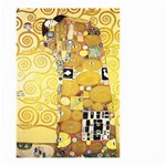 The Embrace - Gustav Klimt Small Garden Flag (Two Sides) Back