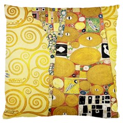 The Embrace - Gustav Klimt Large Cushion Case (Two Sides)