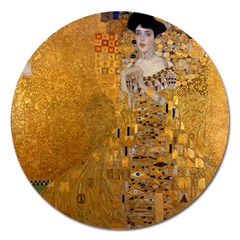 Adele Bloch-bauer I - Gustav Klimt Magnet 5  (round) by Valentinaart