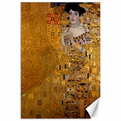 Adele Bloch-bauer I - Gustav Klimt Canvas 12  X 18   by Valentinaart