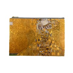 Adele Bloch-bauer I - Gustav Klimt Cosmetic Bag (large)  by Valentinaart