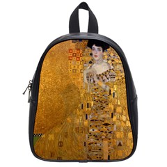 Adele Bloch-bauer I - Gustav Klimt School Bag (small)