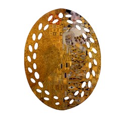 Adele Bloch-bauer I - Gustav Klimt Ornament (oval Filigree)