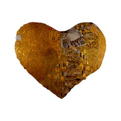 Adele Bloch-bauer I - Gustav Klimt Standard 16  Premium Heart Shape Cushions by Valentinaart