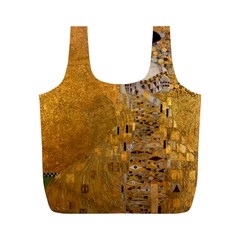 Adele Bloch-bauer I - Gustav Klimt Full Print Recycle Bags (m)  by Valentinaart