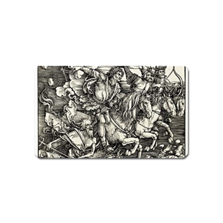 Four Horsemen of the Apocalypse - Albrecht Dürer Magnet (Name Card)