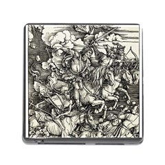 Four Horsemen Of The Apocalypse - Albrecht Dürer Memory Card Reader (square) by Valentinaart