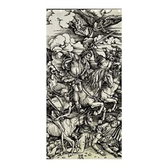 Four Horsemen Of The Apocalypse - Albrecht Dürer Shower Curtain 36  X 72  (stall)  by Valentinaart