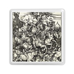 Four Horsemen Of The Apocalypse - Albrecht Dürer Memory Card Reader (square)  by Valentinaart