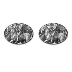 Death And The Devil - Albrecht Dürer Cufflinks (oval)