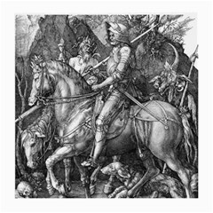 Death And The Devil - Albrecht Dürer Medium Glasses Cloth by Valentinaart