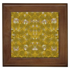 Golden Stars In Modern Renaissance Style Framed Tiles by pepitasart