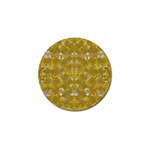 Golden Stars In Modern Renaissance Style Golf Ball Marker (10 pack) Front