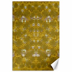 Golden Stars In Modern Renaissance Style Canvas 20  X 30   by pepitasart