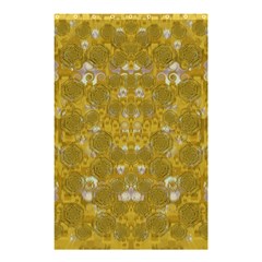 Golden Stars In Modern Renaissance Style Shower Curtain 48  X 72  (small)  by pepitasart