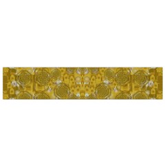 Golden Stars In Modern Renaissance Style Small Flano Scarf by pepitasart