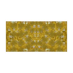 Golden Stars In Modern Renaissance Style Yoga Headband by pepitasart