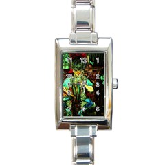 Texas Girl Rectangle Italian Charm Watch